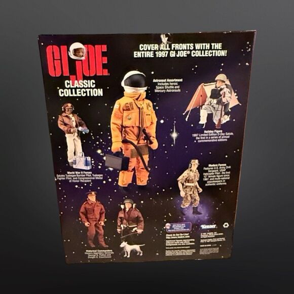 NIB 1997 G.I. Joe Classic Collection Mercury Astronaut 12” Action Figure Sealed - Picture 5 of 10